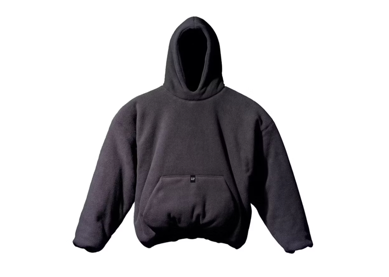 Yeezy Gap Fleece Hoodie Black