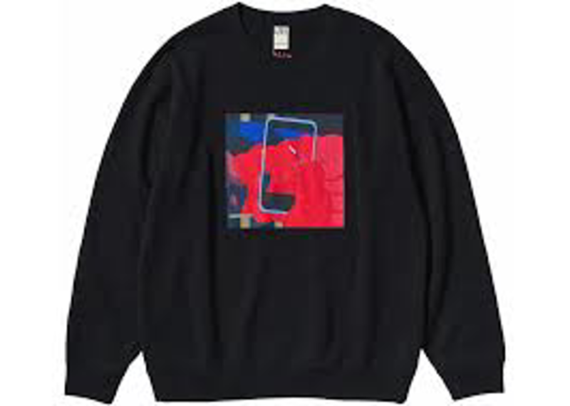 Kaws x Uniqlo Warhol Graphic sweatshirt black