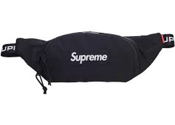 Supreme waist bag black FW22