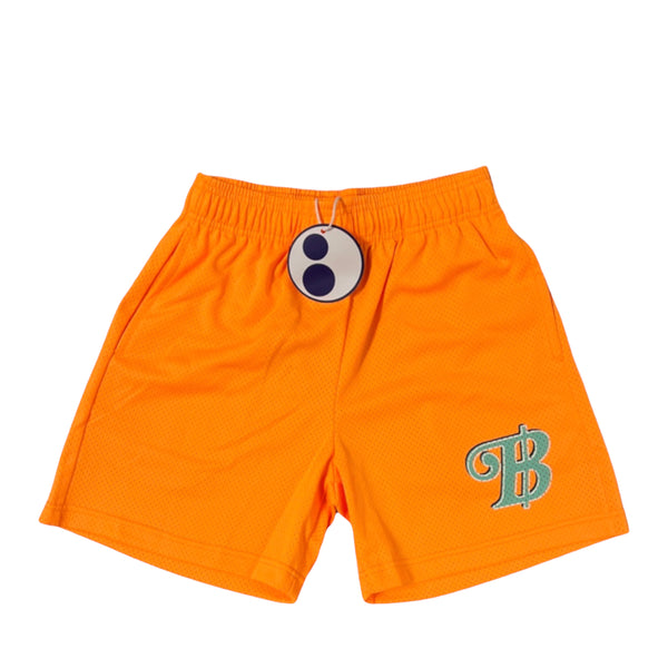 Basic b*tch'' orange cool colourful fun bright unisex 2-in-1 running &  fitness shorts – Happystride