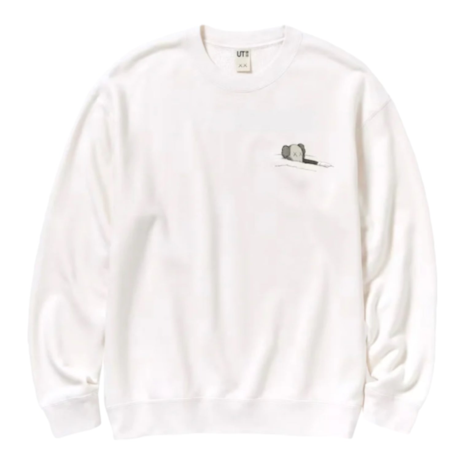 KAWS x Uniqlo Longsleeve Sweatshirt (US Sizing) Off White