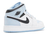 Air Jordan 1 Mid SE GS White Ice Blue