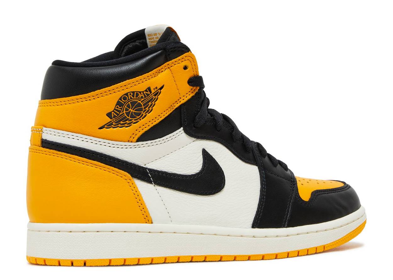 Air Jordan 1 Retro High OG Yellow Toe