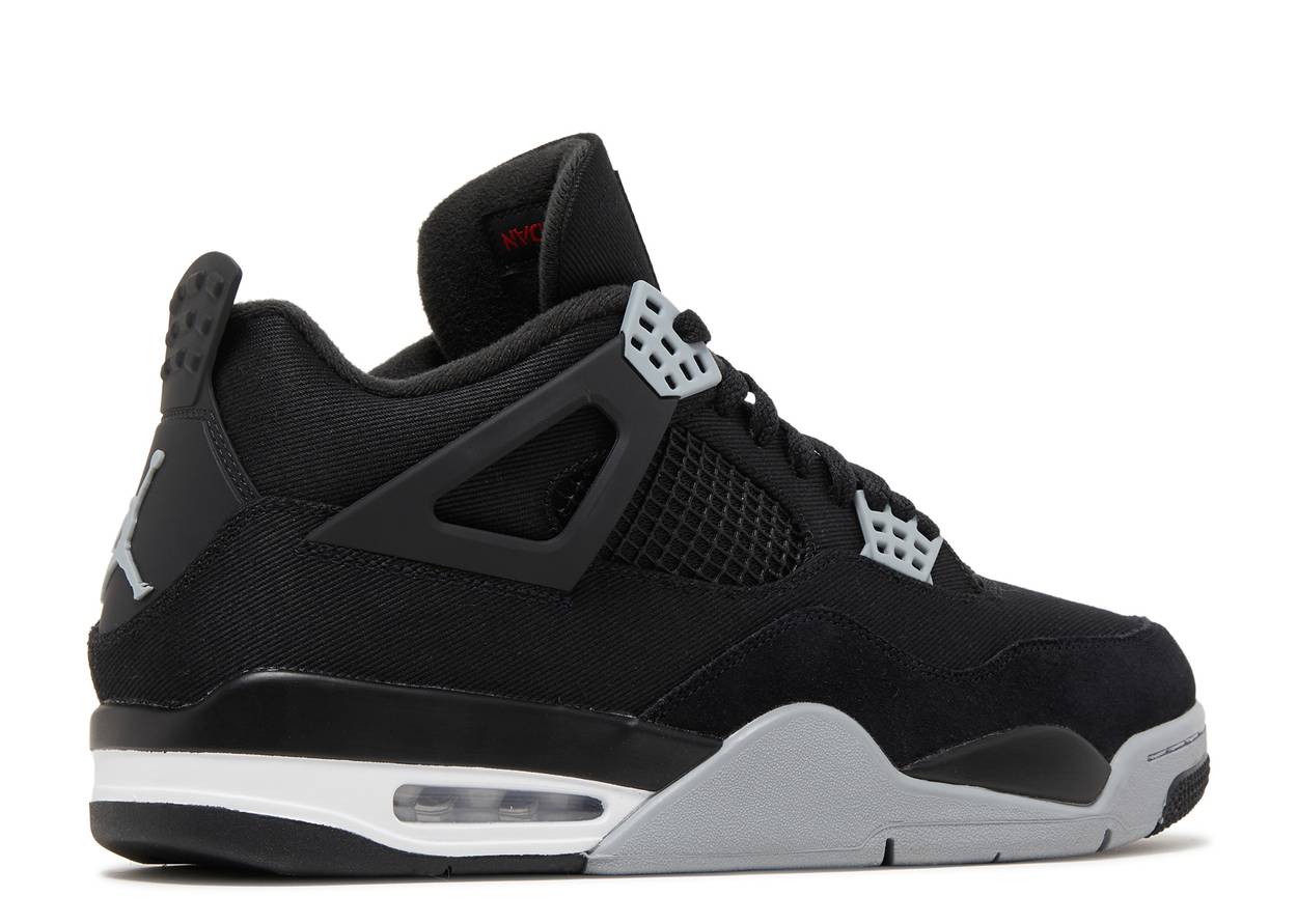 Air Jordan 4 Retro SE Black Canvas