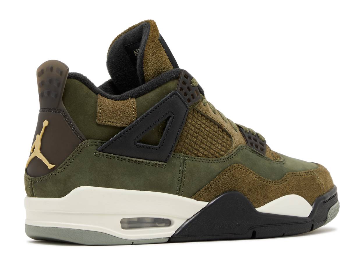 Air Jordan 4 Retro SE Craft - Olive