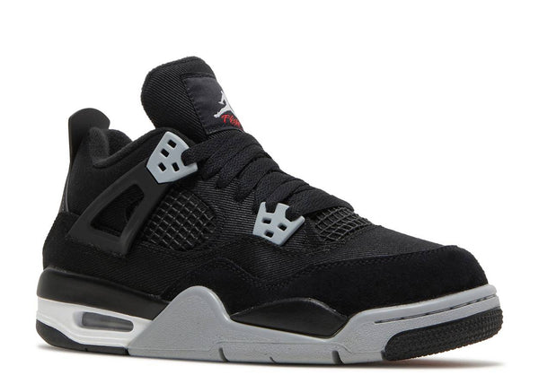 Air Jordan 4 Retro SE GS Black Canvas