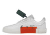 Off-White Vulcanized Canvas Low-Top Sneakers