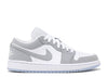 Wmns Air Jordan 1 Low White Wolf Grey