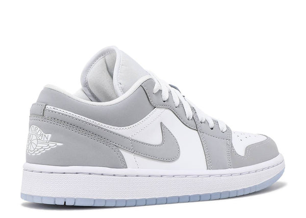 Wmns Air Jordan 1 Low White Wolf Grey