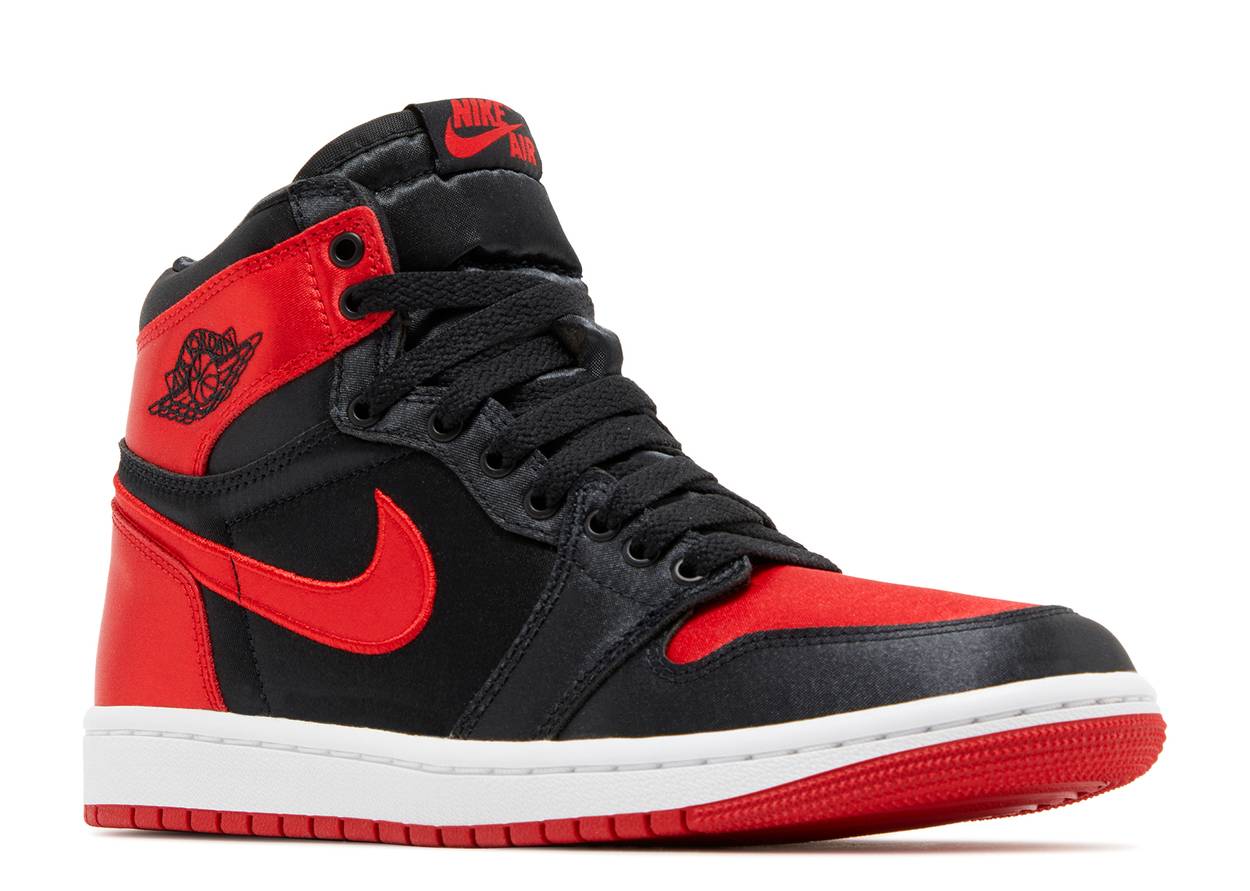 Wmns Air Jordan 1 Retro High OG Satin Bred 2023