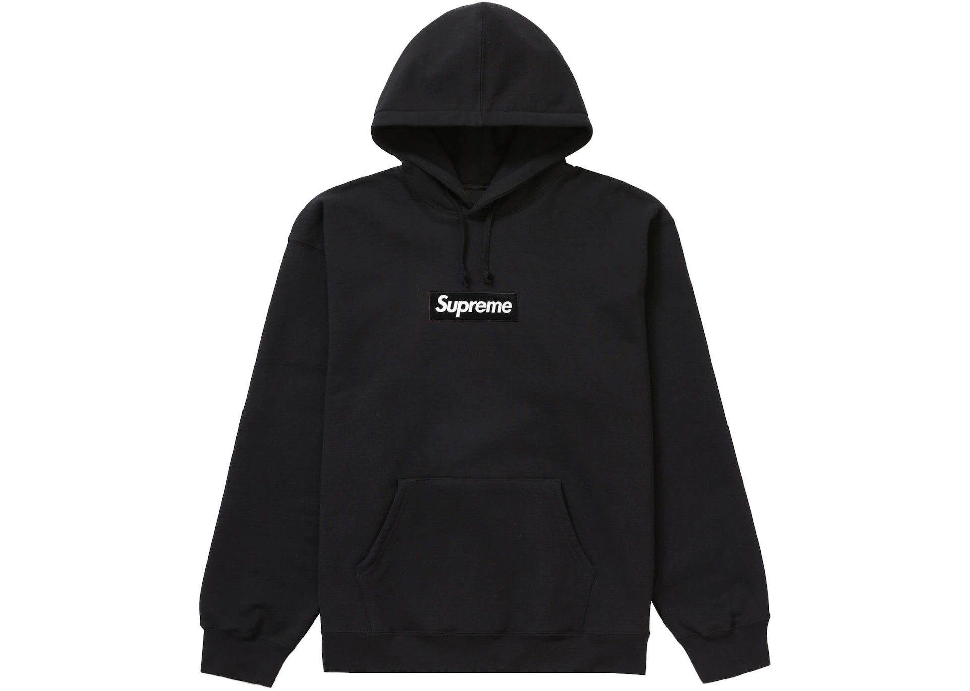 Supreme West Hollywood Box Logo Hooded Sweatshirt Black