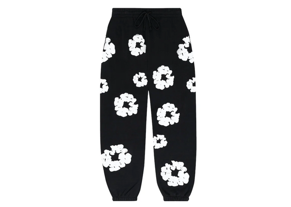 Denim Tears The Cotton Wreath Sweatpants Black