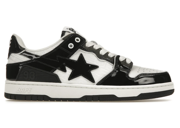 A Bathing Ape Bape SK8 Sta Panda Patent