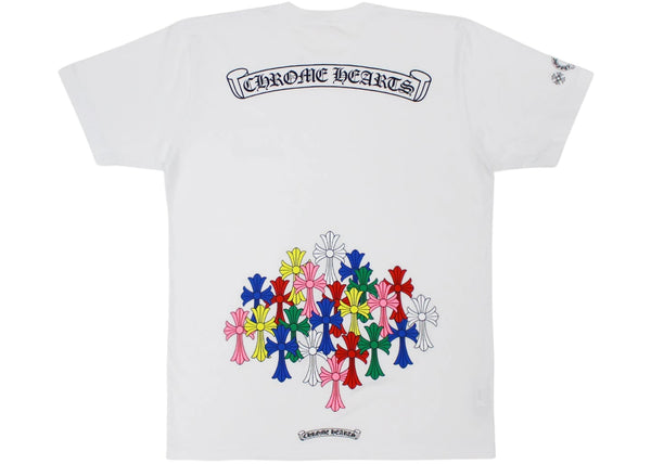 Chrome Hearts Multi Color Cross T-shirt White