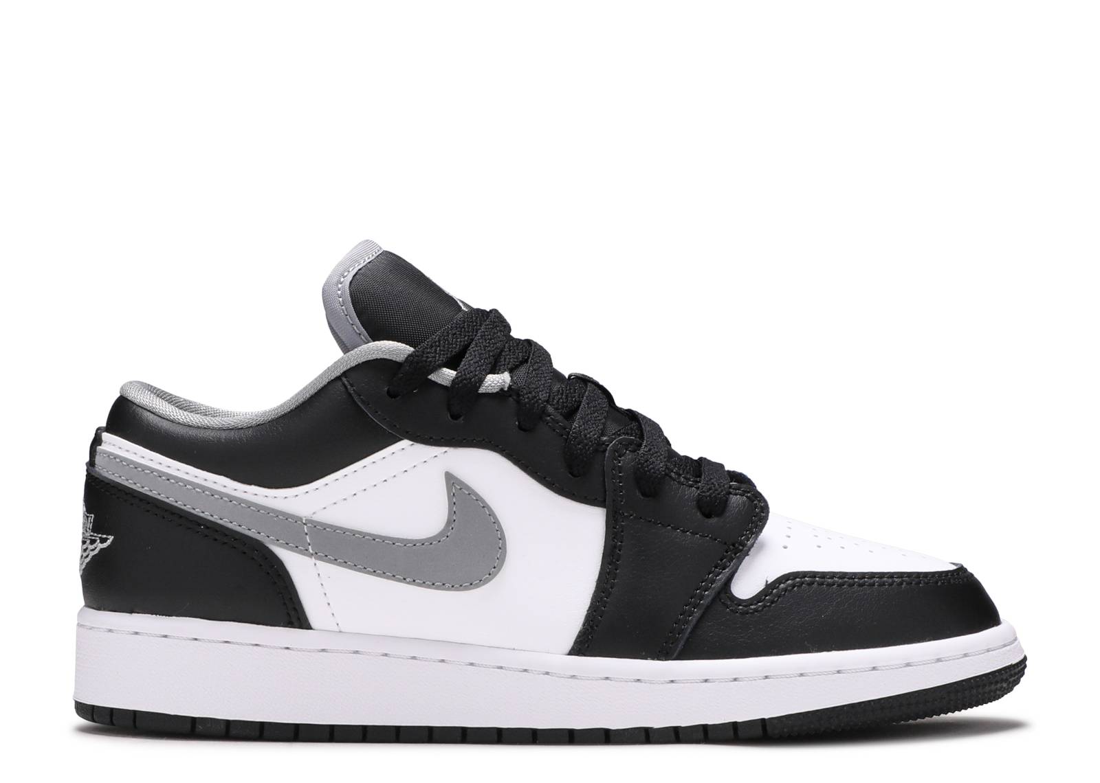 Air Jordan 1 Low GS Black Medium Grey