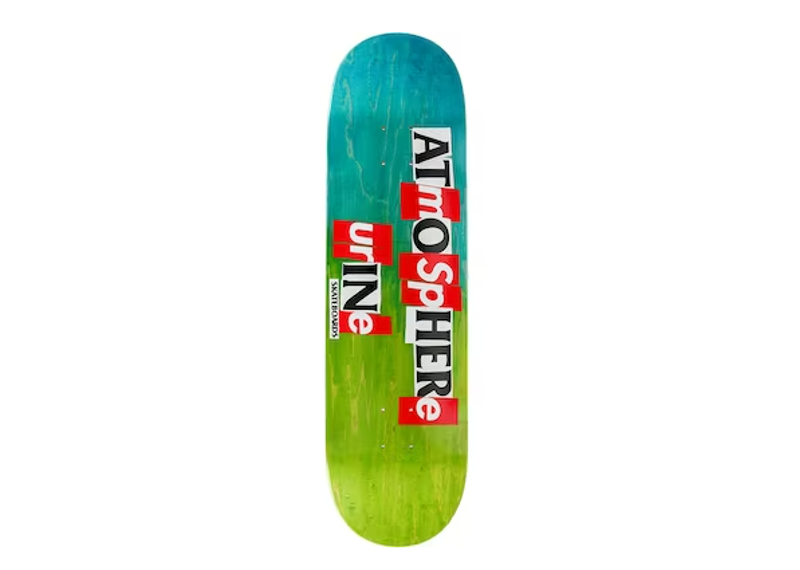 Supreme ANTIHERO Skateboard Deck Blue/Green